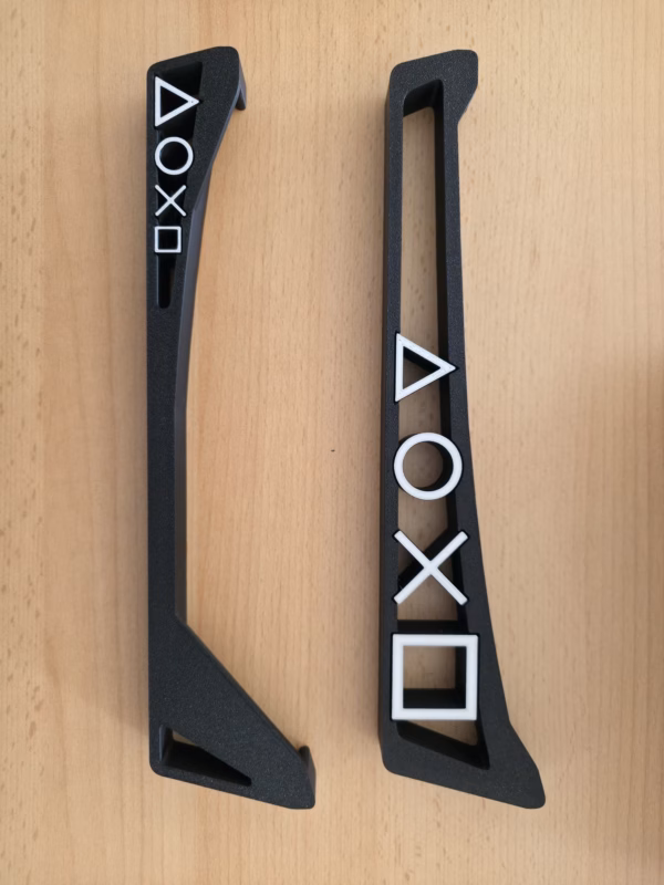 PS5 Schwarz-Weiß Ständer Standfüße Playstation PS5 Vibrationsdämpfer Standfuß Halter